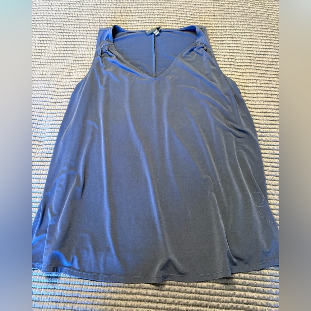 Lane Bryant Sleeveless V-Neck Women’s tank in Navy
